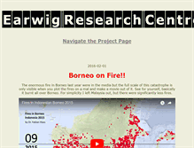 Tablet Screenshot of earwigs-online.de